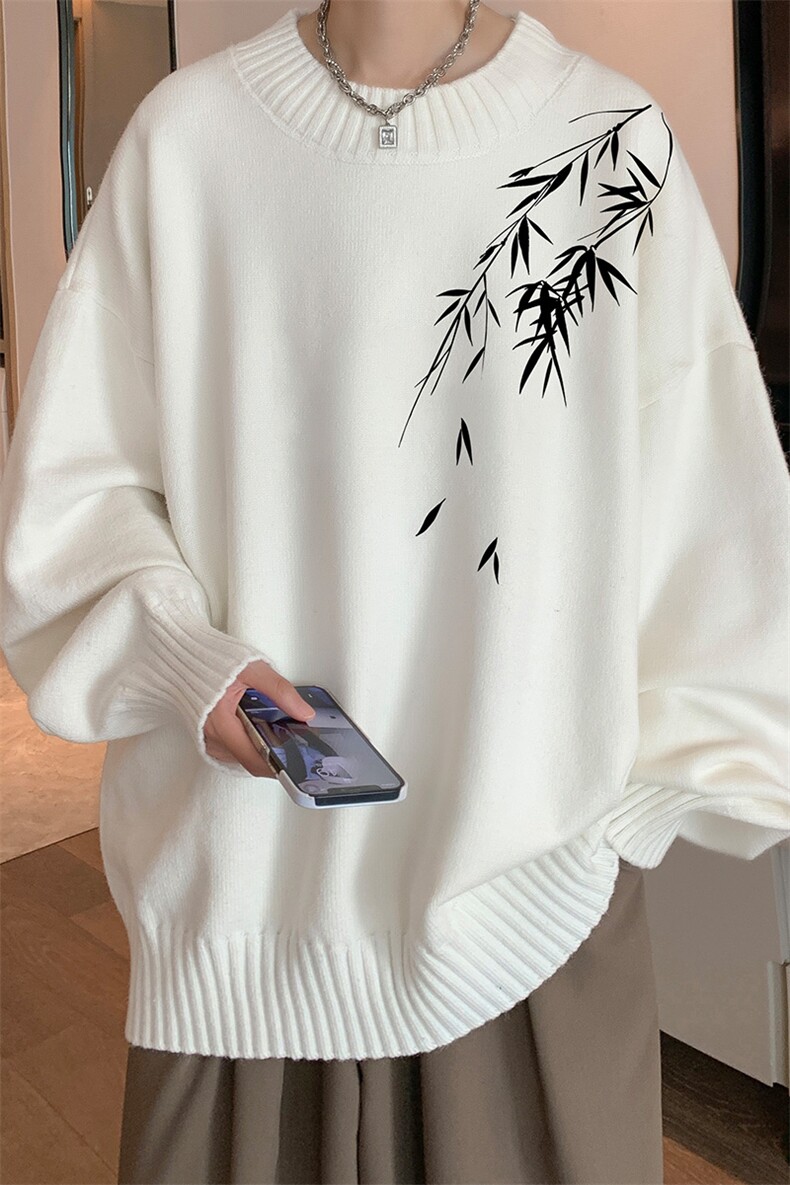半高领毛衣男大码胖子针织衫毛线衣M18382-P45加绒款-P65,男装针织衫/毛衣,电商A040