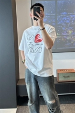 时尚潮牌字母印花男士夏季新款百搭舒适透气圆领T恤YGH3373P45，男装T恤，电商A089-1
