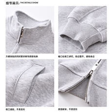 春季重磅380克全棉抖音得物品质直播卫衣外套AH923-P42，女装短外套，星座610B-1