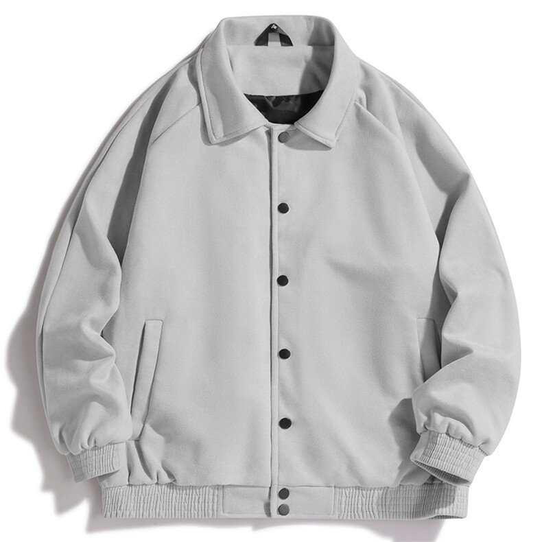 复古麂皮绒外套秋冬款潮牌棒球服宽松夹克潮牌外穿A438-3721-P70,男装夹克,电商A438
