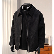 1港风大码M-5XL情侣百搭夹克外套男聚酯纤维JK8742P75控108，男装夹克，星座226-2