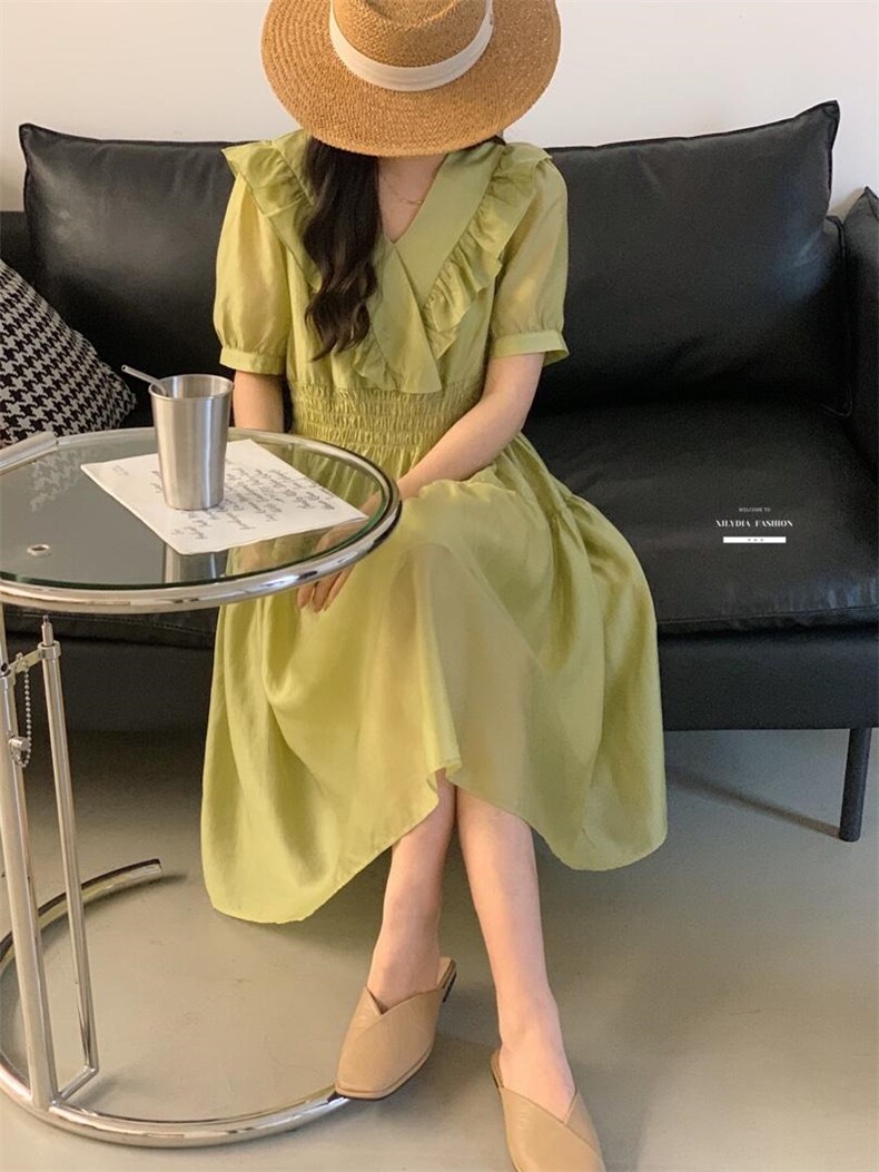 2022香丽迪高级感长款连衣裙,女装连衣裙,香丽迪1