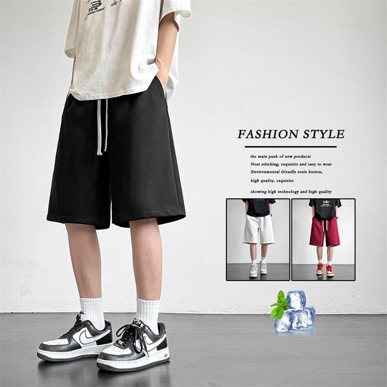 垂顺休闲百搭短裤美式潮流抗皱五分裤简约TP51：12：29.9，男装牛仔裤，星座718-1