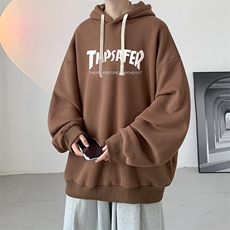 连帽卫衣男大码运动服帽衫外套WY2007-P35加绒款P40，男装卫衣，电商A040