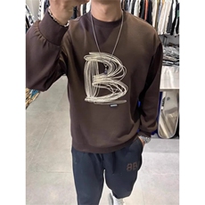 卫衣男圆领秋冬季新款潮牌宽松字母印花外套港风套头服休闲百搭，女装短外套，星座506A