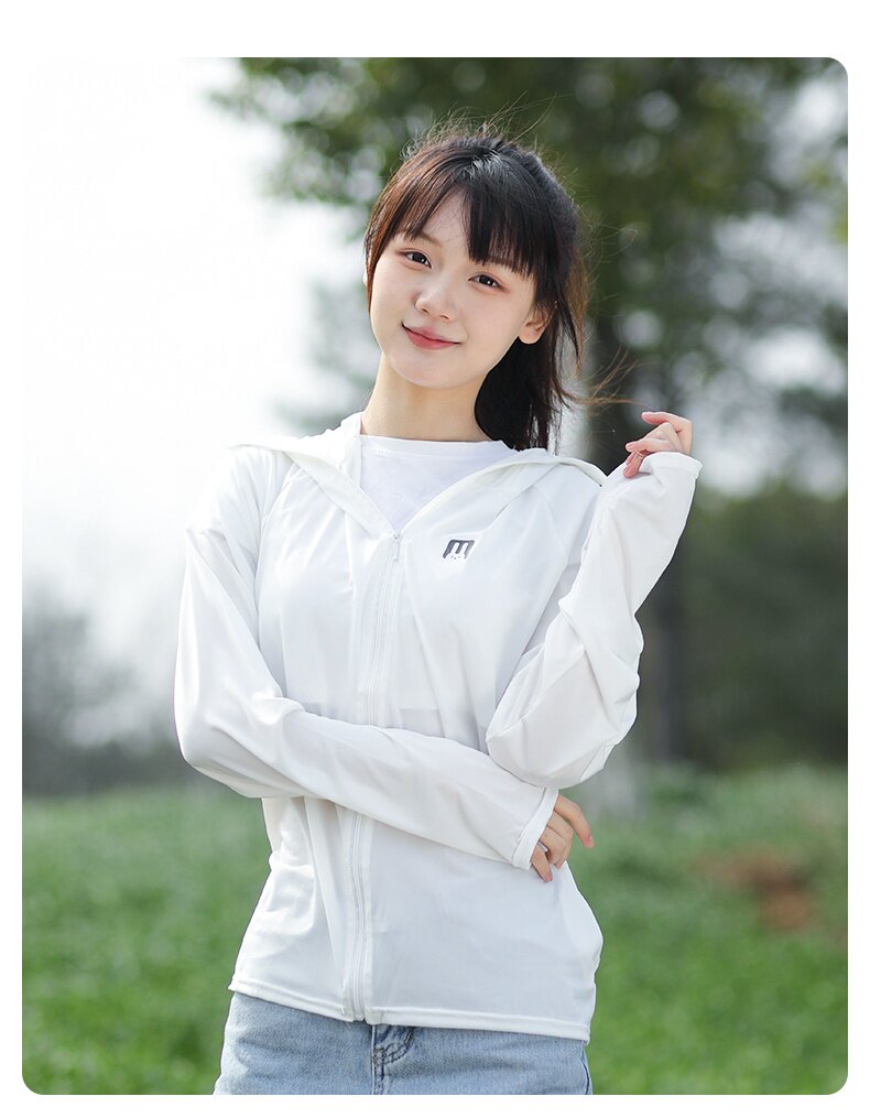 女士新款一代兔子不带网防晒衣简约舒适，女装防晒衣，鲁菏羊绒