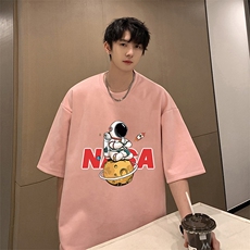 麂皮绒短袖t恤男大码半袖男JD82289-P25，男装T恤，电商A040
