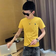 T男士短袖t恤潮牌ins夏季修身工装原宿风半袖潮流，男装T恤，星座102A（原电商D309-1）