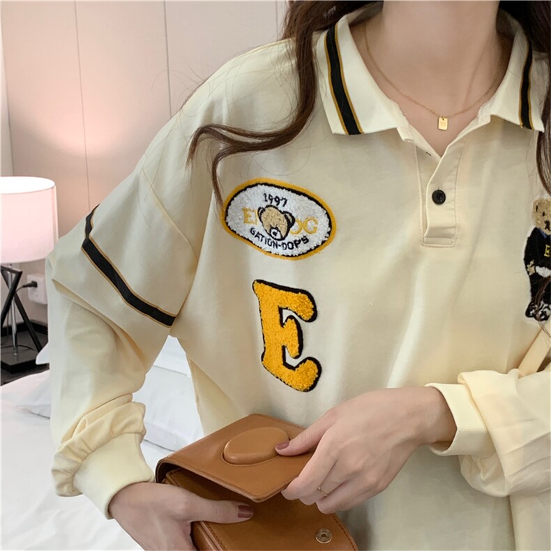 秋新款韩版宽松长袖百搭字母印花卫衣女E651-P50,男装卫衣,星座911-2(原星座613-2）