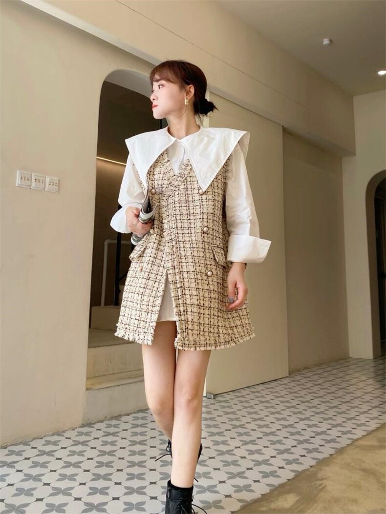 小香风马甲两件套，女装马甲，Balance Studio