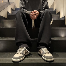 春季裤子男2023束脚长裤青少年学生宽松休闲运动潮牌卫裤K011-P36，男装休闲裤，星座308B-2
