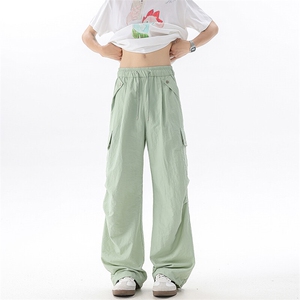 高个子加长冰丝薄款工装裤男夏季190cm115冲锋伞兵登山裤KZ055P50图片