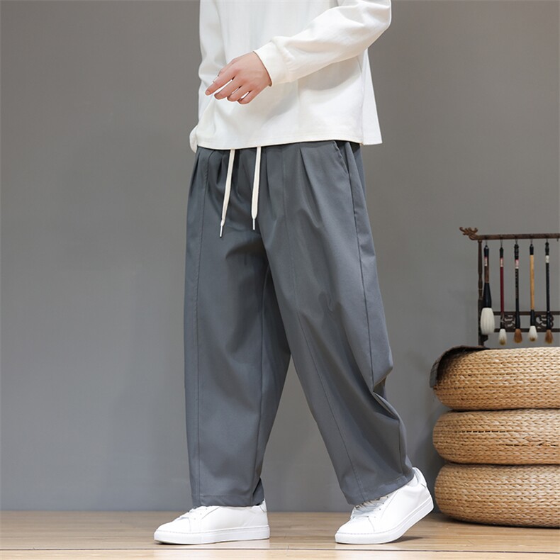 XZ221-6-K32-P55风秋冬新款休闲裤男款宽松大码长裤，男装休闲裤，星座221-6