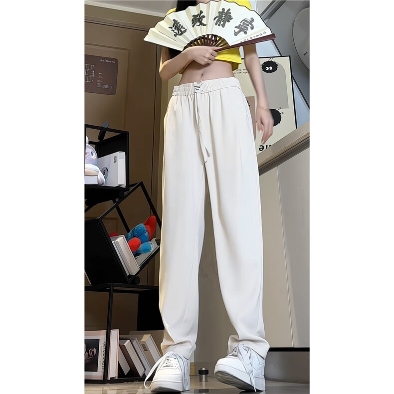 直播原版品质仓库现货夏季冰丝裤休闲裤西裤K62特批35,男装西裤,星座617B