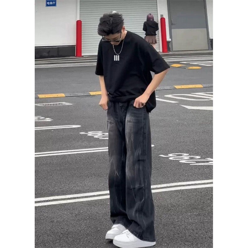 XZ809A/BBBT09/P20/控38重磅印花美式复古圆领T恤,男装T恤,星座809A(原222-1)