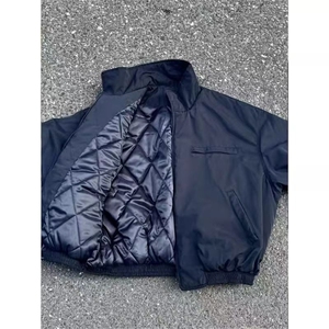 网图复古纯色翻领美拉德古着棉衣休闲棉服外套 A025-QY15023-P88图片