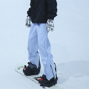 户外加绒加厚滑雪冲锋裤男款冬季防风防水裤子东北零下40度防寒裤图片
