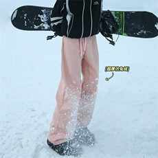 【网图】仿兔毛绒加厚休闲裤百搭防水滑雪裤男D7048-TP5088，男装休闲裤，电商A102