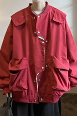 错位门禁飞行员夹克男外套男棒球衣服XH26-P70，男装夹克，电商B367