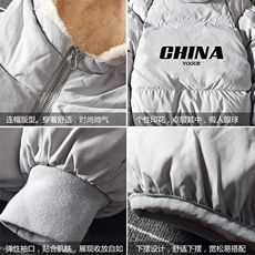MY16001-P100加厚加绒连帽棉衣男大码棉服男面包服男，男装棉衣，电商A040A