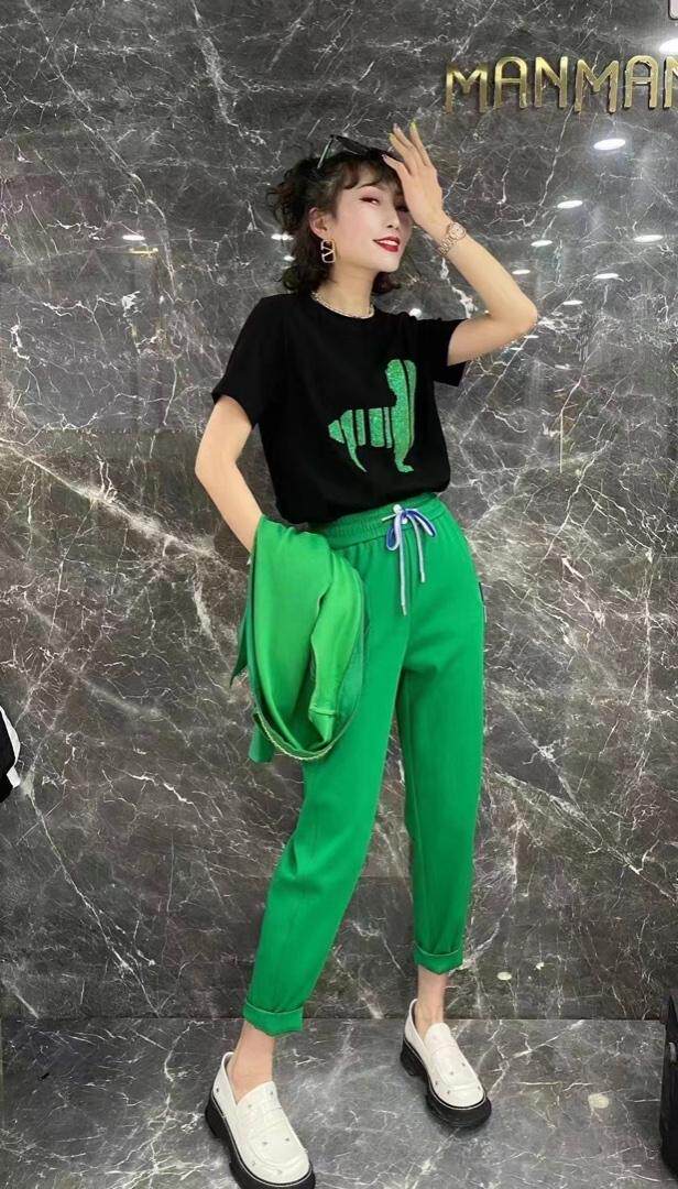 休闲六色裤子，其它，VolcanicFlame丽璨