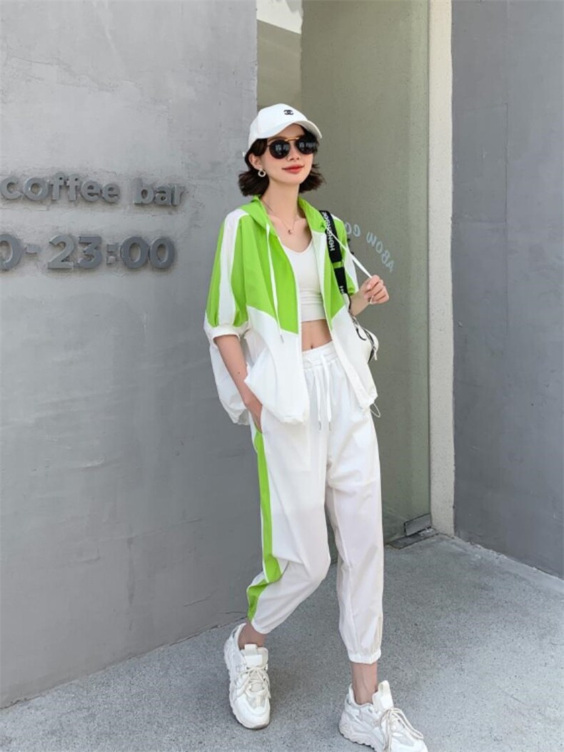 热销款防晒套装#，女装职业装，时尚衣家