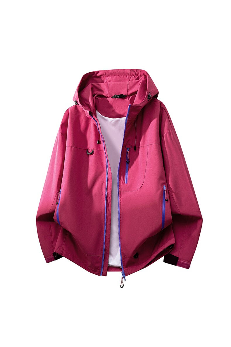 机能冲锋衣情侣外套登山服户外工装连帽小众运动夹克防风7870-P45,男装夹克,星座1403A