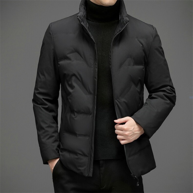 2023冬季休闲男士羽绒服青年男装加厚保暖90%白鸭绒ZL6107-P195,男装羽绒服,星座1105-3