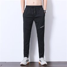 冰丝夏天长裤子男休闲裤超薄宽松透气运动裤速干裤坠感C06，男装休闲裤，星座1006