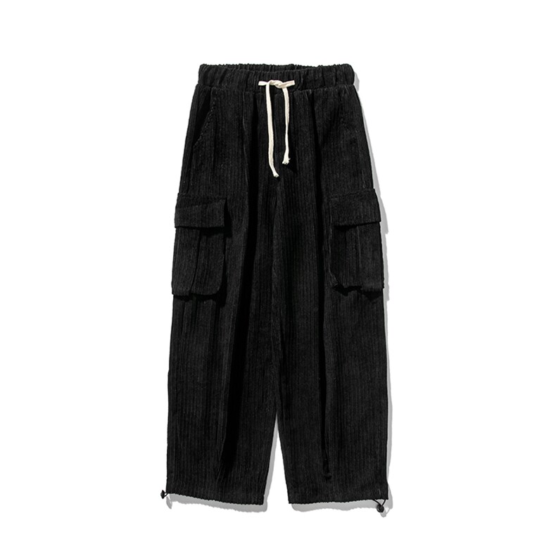 日系灯芯绒工装裤子男款春季美式复古伞兵裤直筒休闲长裤D507/P60,男装工装外套,星座206（原A221）
