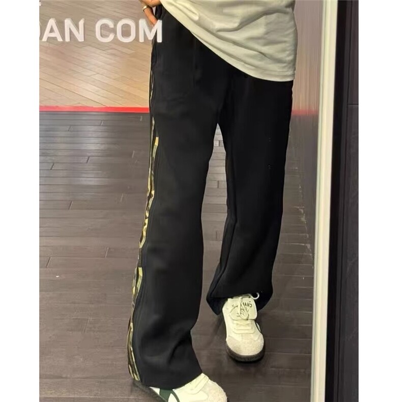 重磅白灰色迷彩条纹卫裤ZK0263-P42,男装休闲裤,星座313A(原308A-2)