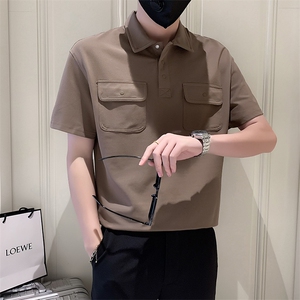 23男士翻领polo衫T恤A210-0012-p55 70%棉 %聚酯纤维 5%氨纶图片