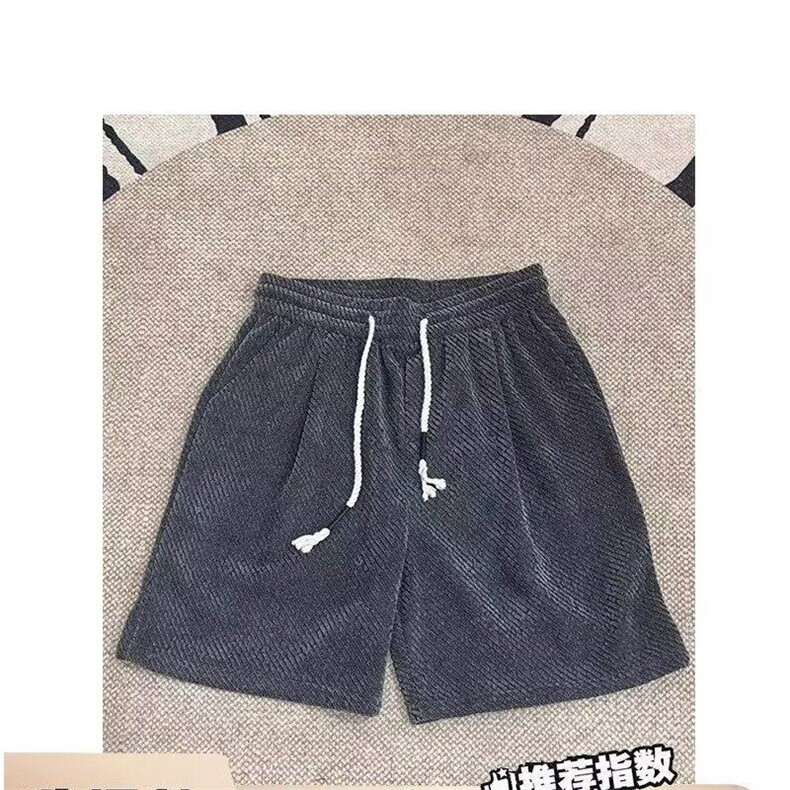 低价跑量美式复古雪尼尔宽松直筒五分裤男DK146/P25,男装牛仔裤,星座205-3