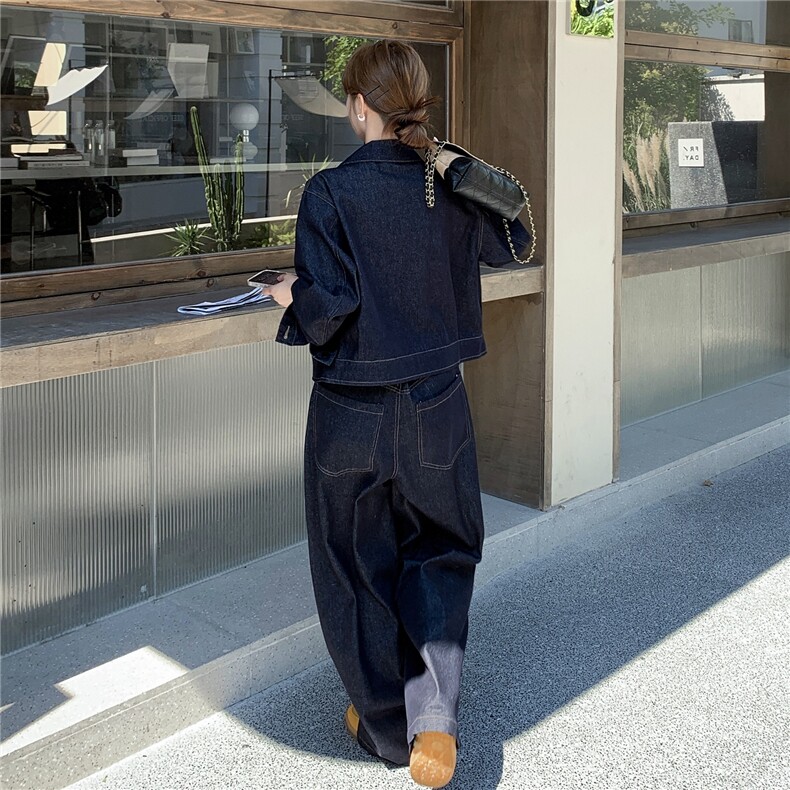 2C050-9003-p195-k308秋季新款牛仔套装,女装套装/套裙,2C050