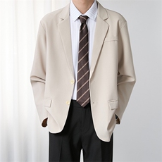 红色商务休闲正装西装男士新郎结婚礼服演出西服外套W6868-P50，男装西服套装，星座412-3