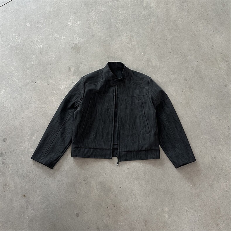平铺现货在仓2025秋装皮衣M-2XLW2631P115,男装皮衣,电商C313