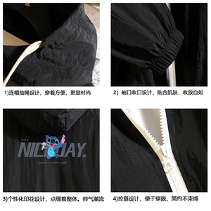 FS63173-P55 薄款防晒衣男透气防紫外线钓鱼外套冰丝防晒服图片