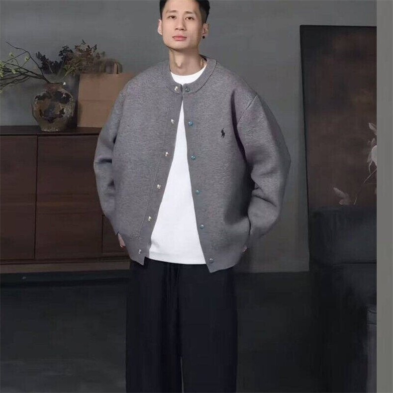 网图85806-特P70现货高品质原版质量抖音直播针织衫开衫夹克外套,男装针织衫/毛衣,电商D310B