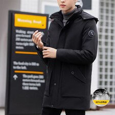 主推 90%白鸭绒M-8XL大码中长羽绒服 109-2199-P205.220报告图片