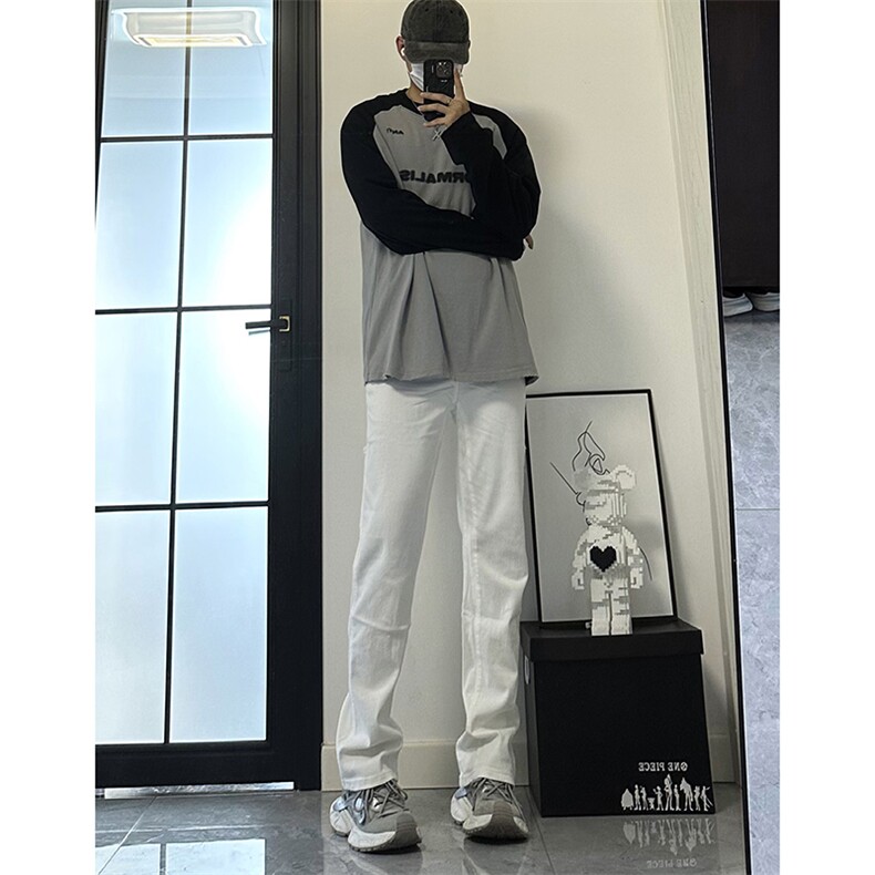 美式ins高街hiphop新款弹力修身直筒工装休闲裤货号K694P60,男装工装外套,电商A063