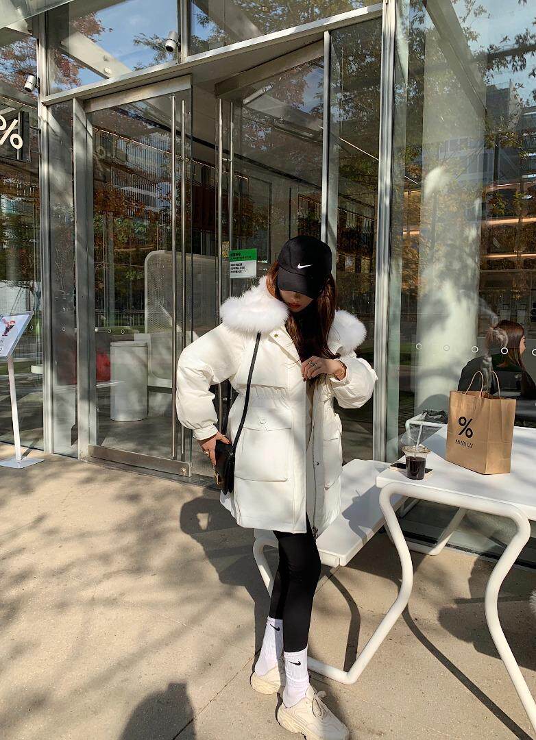 冬季新款派克羽绒服，女装羽绒服，QIANCHEN 谦晨