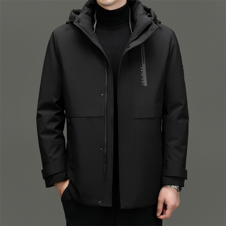 AK78153钱塘2020-3季简约百搭商务休闲新款冬中年男士羽绒服P310,男装羽绒服,钱塘207-3