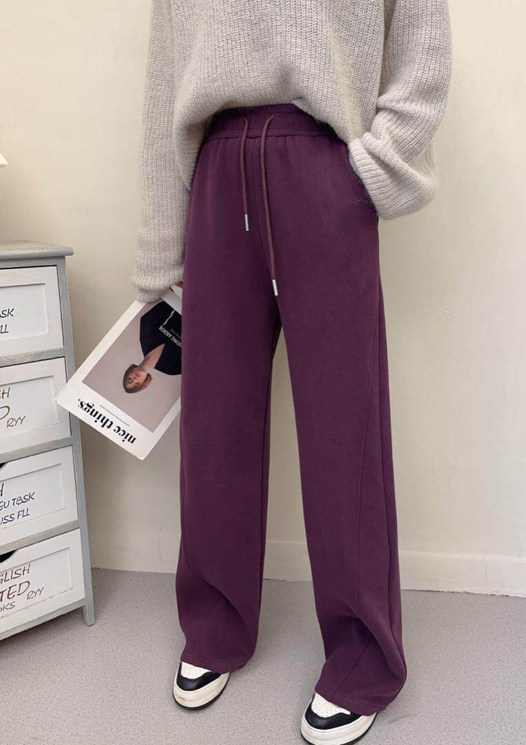 2022加绒卫裤，女装休闲裤，曼希野