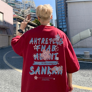 美式短袖t恤T2761图片