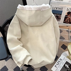 加厚保暖棉衣男士秋冬新款潮流情侣纯色外套百搭上衣服潮1322P90，男装棉衣，星座410-2
