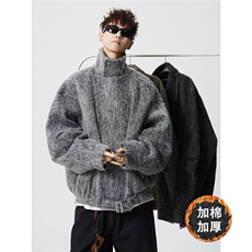 现货大翻领CIEANFIT韩系加厚棉衣痞帅港风外套N61-P135控178，男装棉衣，电商A170