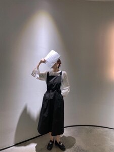 两件套背心裙图片