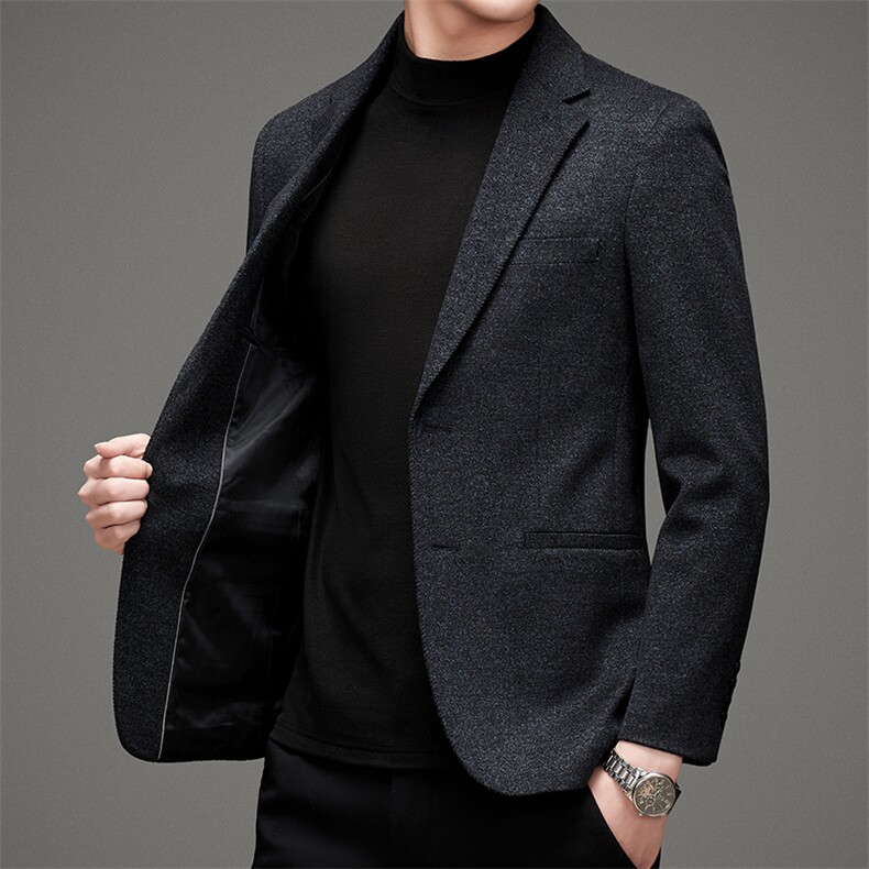 D2505男式2023春季新款便西男韩版西装外套商务休闲西服男装P190,男装西服,电商B360