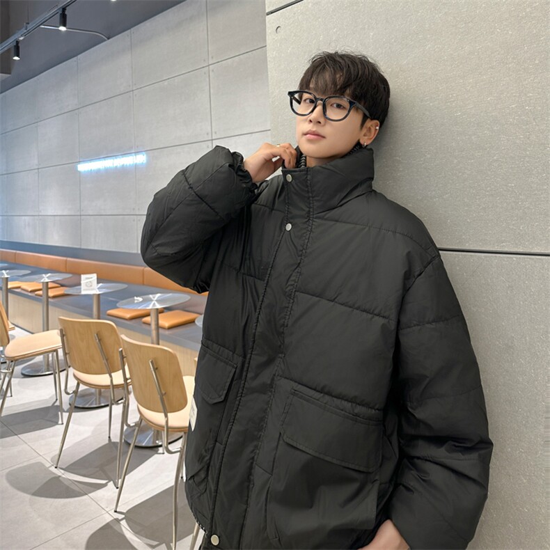 假两件棉服男冬季潮牌痞帅工装棉衣男款2024新款男士冬装外套,男装棉衣,星座410-7