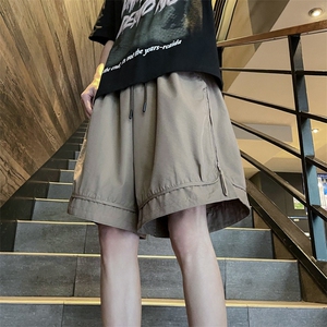 2024潮牌宽松直筒五分裤夏季新款工装机能短裤男 现货 K7883-P33图片